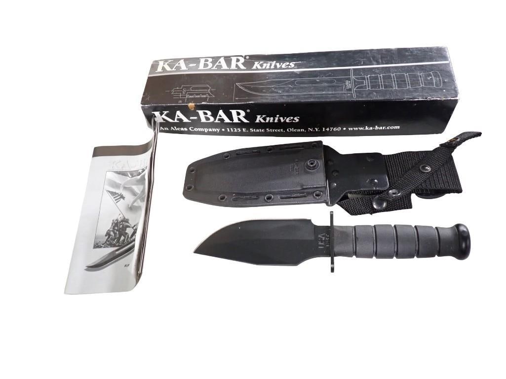 Ka-Bar 1247 Warthog knife new in box with Papers and Sheath (1 of 6)