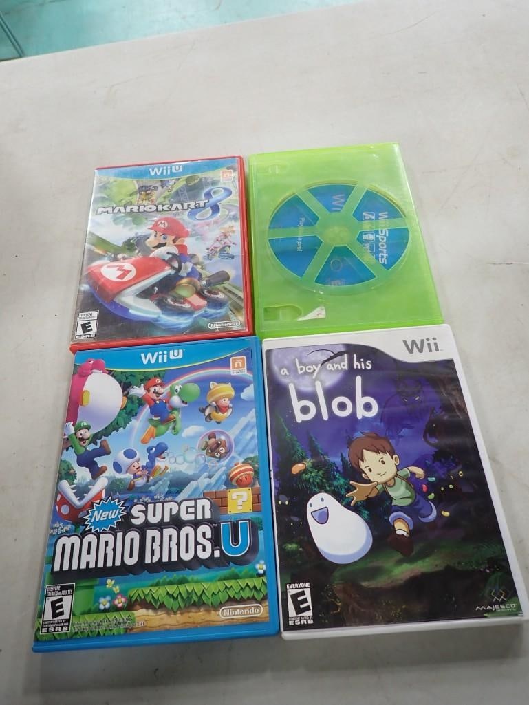 Lot of Wii Games - Super Mario Bros, Mario Kart, Wii Sports (1 of 2)