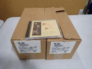 60 New and Factory Sealed CDs All The Christ Church Cathedral Choir Sing Choirs of Angels