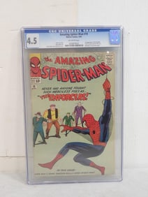 CGC Graded 4.5 Off White - Amazing Spider-Man #10 1st appearance of the Big Man and the Enforcers