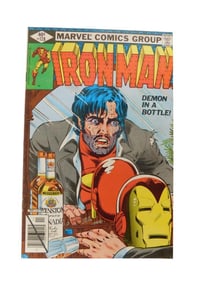Marvel Comics Iron Man #128 - Demon in a bottle Issue - Direct Sale Edition