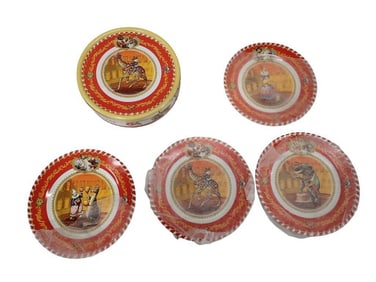 Restoration Hardware Tin Circus Plates