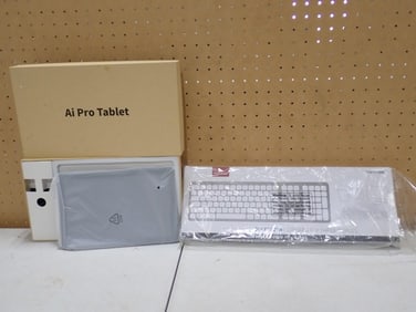 Electronics Lot including Ai Pro Tablet and Bluetooth Keyboard. All tested and work