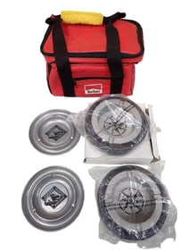 Marlboro Red Cooler Bag and 4 Ashtrays
