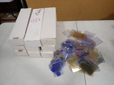 Lot of Sports Card Sleeves and Boxes All Empty