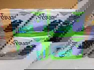 Case of 4 Prevail Nu-Fit Daily Briefs 18 count large 45-58"