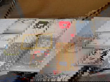 Large Lot of Vintage Fabric, Shirts, Cloth, etc.