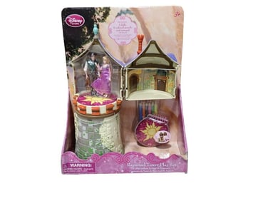 Disney Store Rapunzel Tower Play Set New in Package