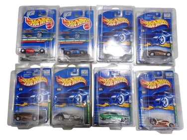 8 New in Package Hot Wheels Cars