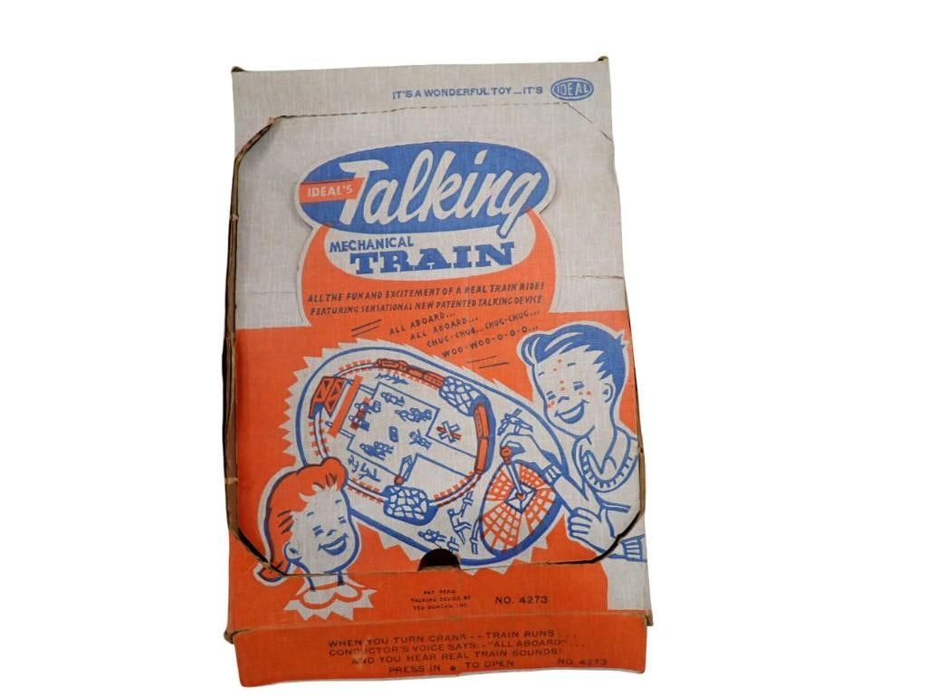 Vintage Ideal Talking Train Set with original Box (1 of 6)