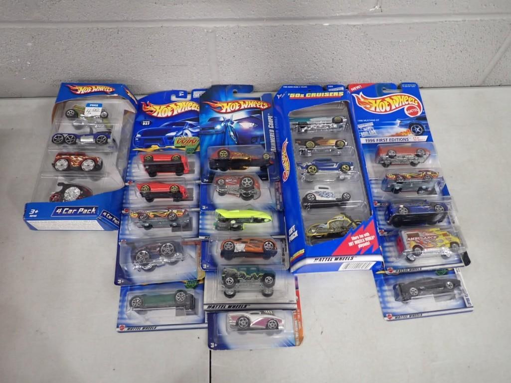 Lot of New in Package Hot Wheels Die-Cast Cars (1 of 4)