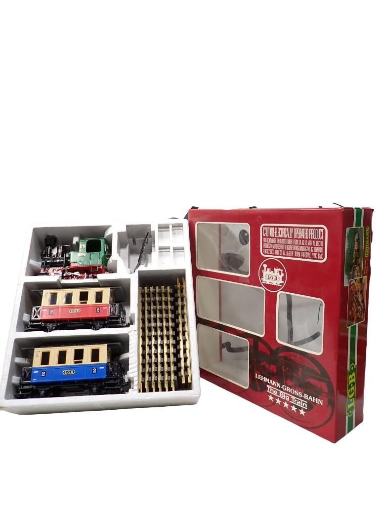 LGB Lehmann Gross Bahn The Big Train G Scale Train Set in Original Box 20301 (1 of 10)