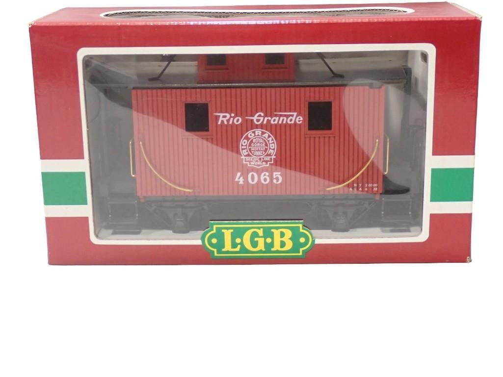 LGB 4065 Rio Grande Caboose G Scale Model Train Car in Original Box (1 of 6)
