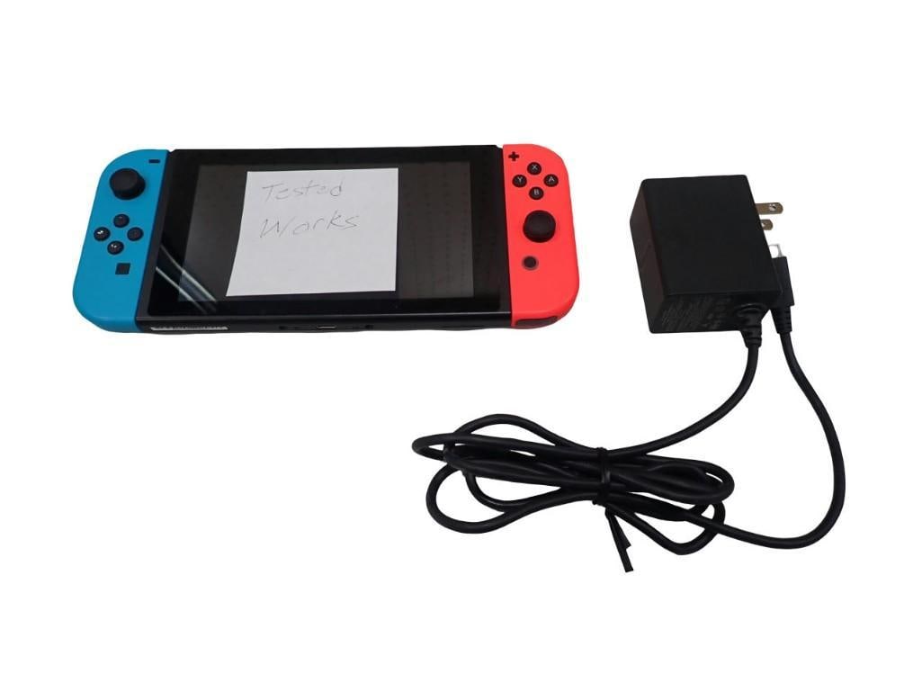 Nintendo Switch with power cord.  Tested - works (1 of 7)
