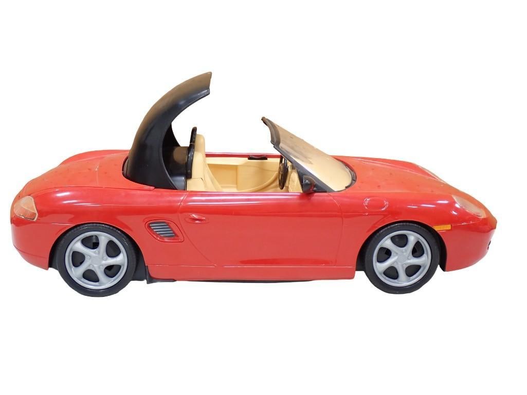 Vintage 1998 Mattel Barbie Porsche Boxter Convertible Car (1 of 5)