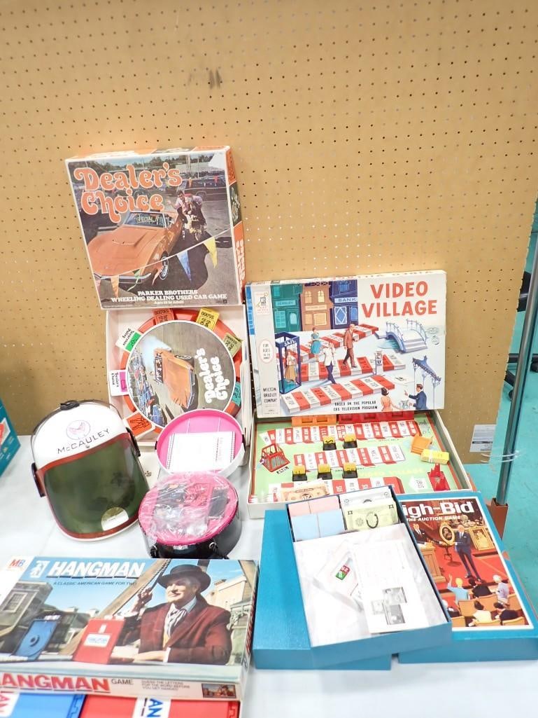Lot of Games, Vintage 1960s Toys, Etc. Includes Barbie Bunco Set: Lot of Games, Vintage 1960s Toys, Etc. Includes Barbie Bunco Set All pictures are considered part of the description and should be examined carefully by bidders. Live Auctioneers is now offering Liv