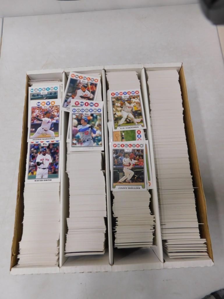 Lot of Sports Cards incl 2008 Topps Baseball Cards: Lot of Sports Cards incl 2008 Topps Baseball Cards All pictures are considered part of the description and should be examined carefully by bidders. Live Auctioneers is now offering Live Shipping throu