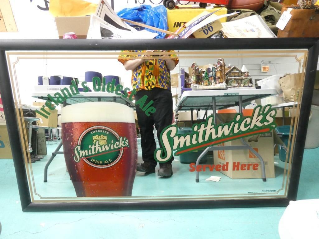 Large Smithwick's Beer Mirror (1 of 5)