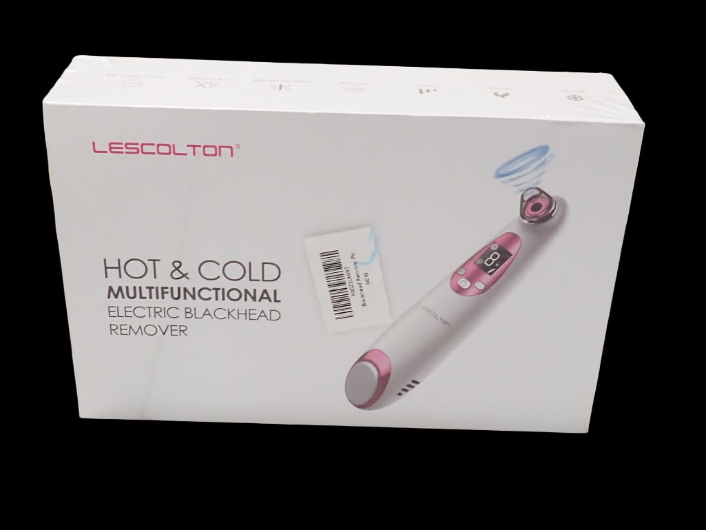Lescolton Hot & Cold Multifunctional Electric Blackhead Remover New in Box: Lescolton Hot & Cold Multifunctional Electric Blackhead Remover New in Box All pictures are considered part of the description and should be examined carefully by bidders. Live Auctioneers is now 