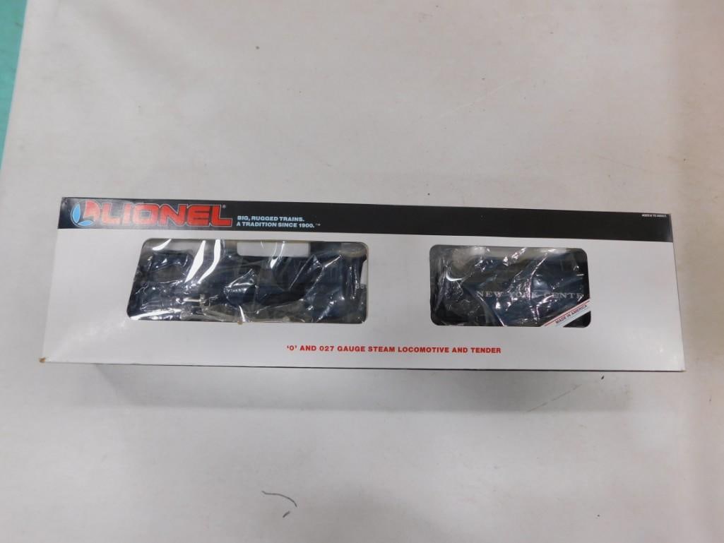 Lionel O Scale Steam Locomotive and Tender with Box New York Central 8606: Lionel O Scale Steam Locomotive and Tender with Box New York Central 8606 All pictures are considered part of the description and should be examined carefully by bidders. Live Auctioneers is now offer
