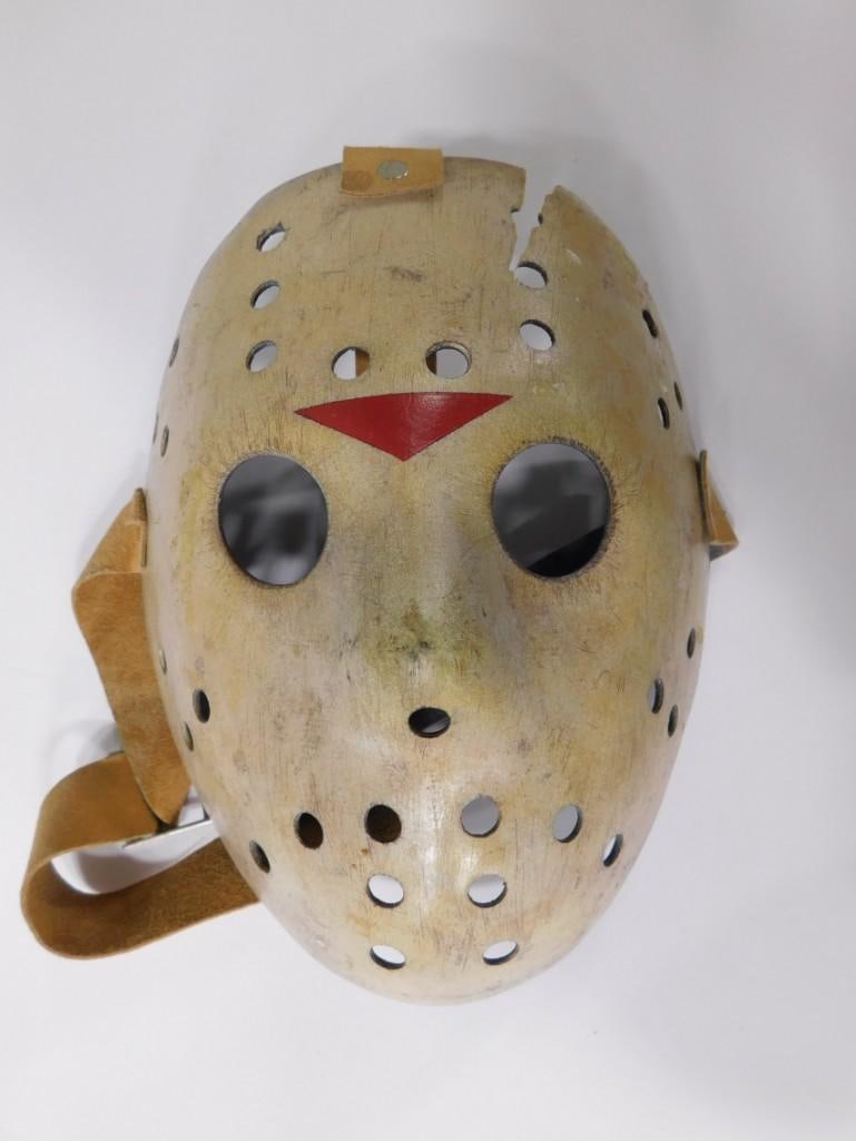 Jason Vorhees Friday the 13th Replica Hockey Mask Prop (1 of 4)