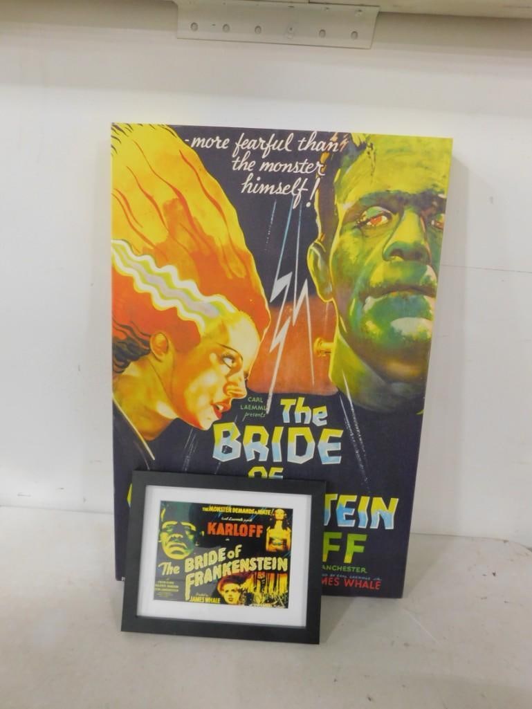 Boris Karloff The Bride of Frankenstein Framed Print and larger Canvas Print (1 of 4)