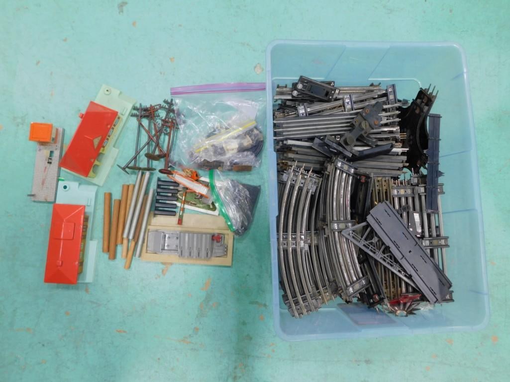 Lot of O Scale Train Track, Accessories, etc. (1 of 5)