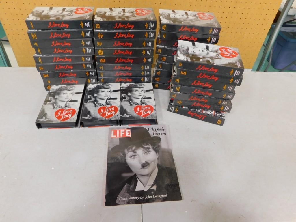 I Love Lucy Lucille Ball Lot including Home Videos and a Life Magazine (1 of 5)