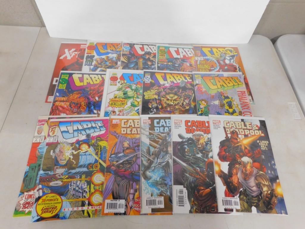 Marvel Comic Book Lot including Cable, Cable & Deadpool, etc. (1 of 4)