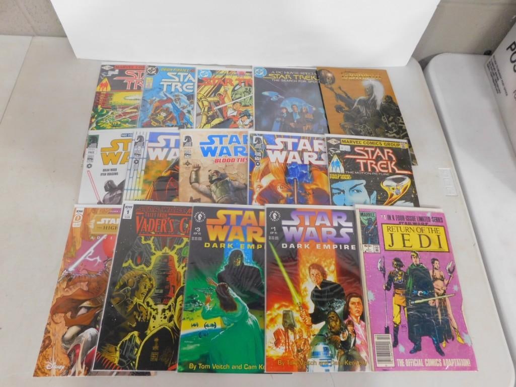 Comic Book Lot including Star Wars, Star Trek, Jim Henson's Labyrinth, etc. (1 of 4)