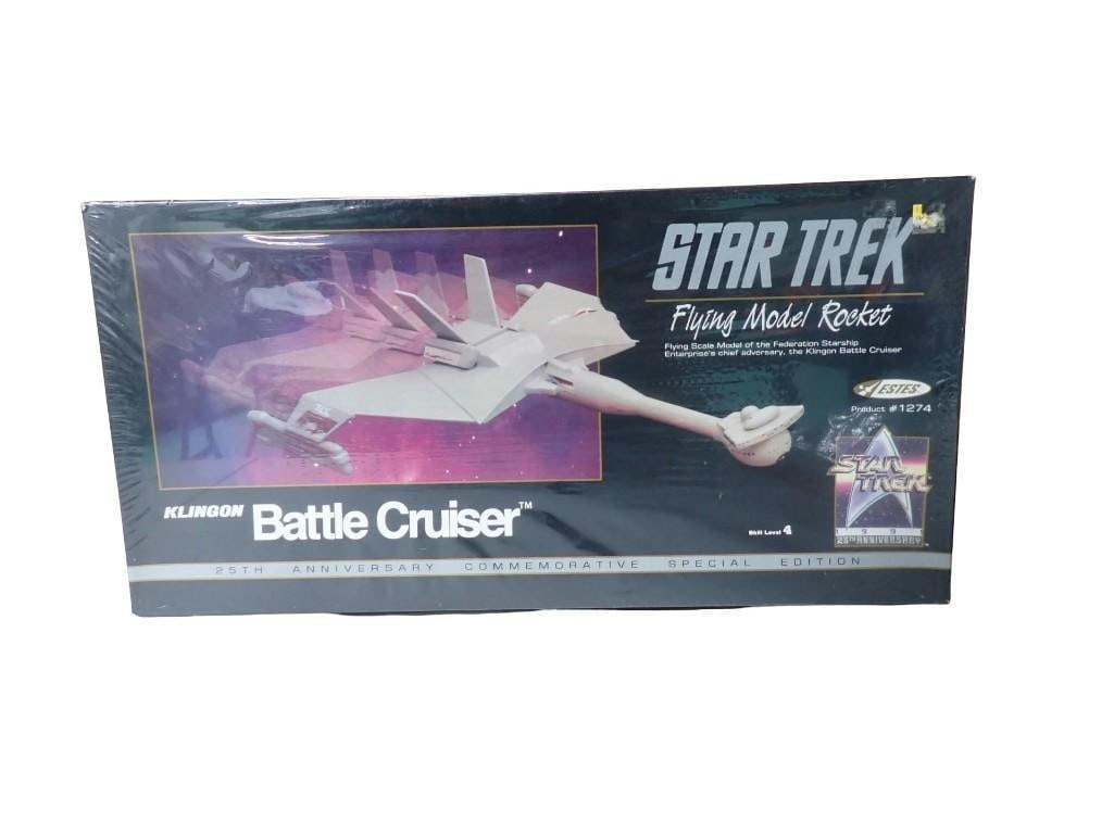 Estes #1274 Star Trek  Klingon Battle Cruiser 25th Anniversary Edition Model Kit - Sealed (1 of 6)