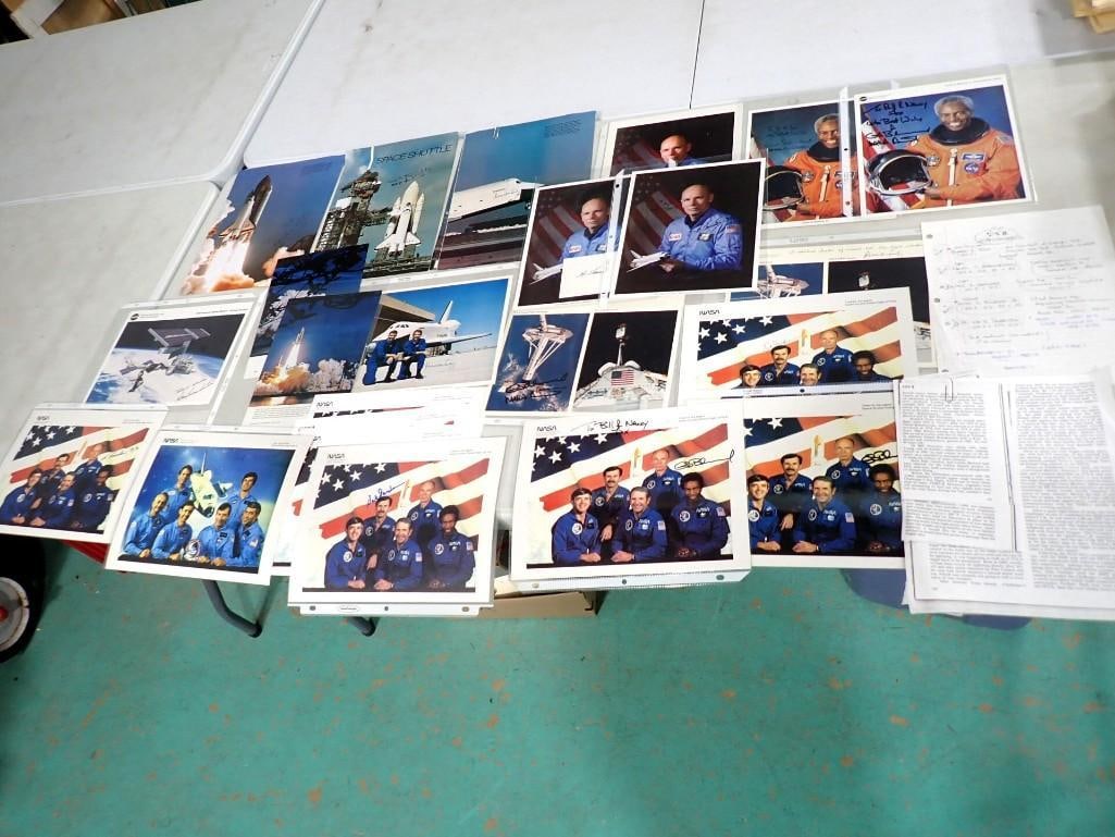 NASA Space Shuttle Mission STS-8 Crew Photos w/ Autographs, etc. Guion Bluford (First African Americ (1 of 15)