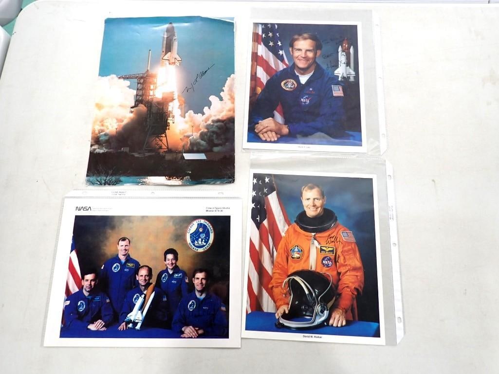 NASA Space Shuttle Mission STS-30 Crew Photos w/ Autographs, etc. Walker, Grabe, Lee, Thagard, Cleav (1 of 12)