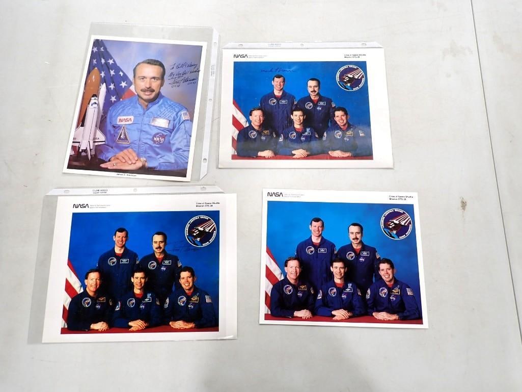 NASA Space Shuttle Mission STS-28 Crew Photos w/ Autographs, etc. DOD Mission Shaw, Richards, Adam (1 of 10)