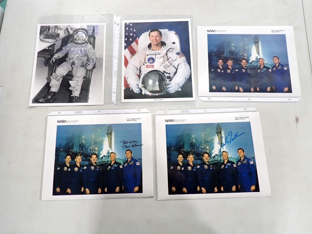 NASA Space Shuttle Mission STS-36 Crew Photos w/ Autographs, etc. DOD Mission Creighton, Casper, T (1 of 13)