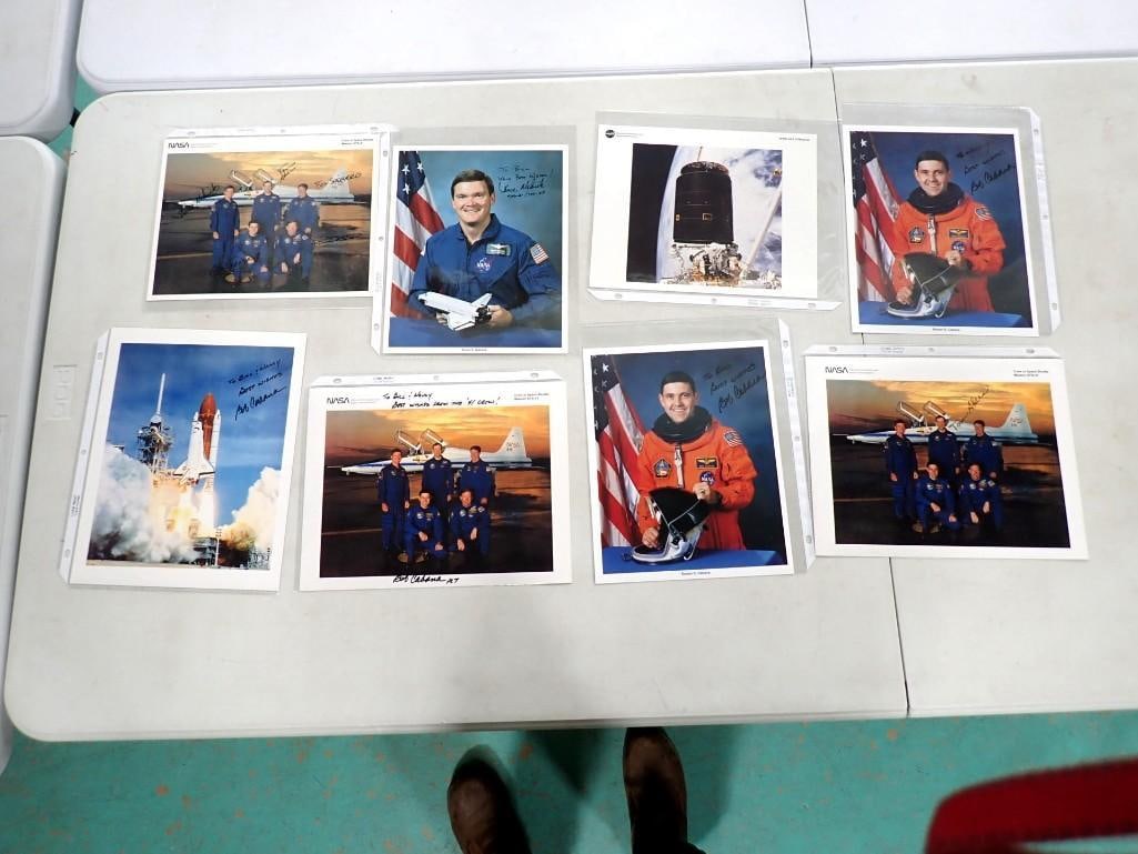 NASA Space Shuttle Mission STS-41 Crew Photos w/ Autographs, etc. Richards, Cabana, Melnick, Shepher (1 of 17)