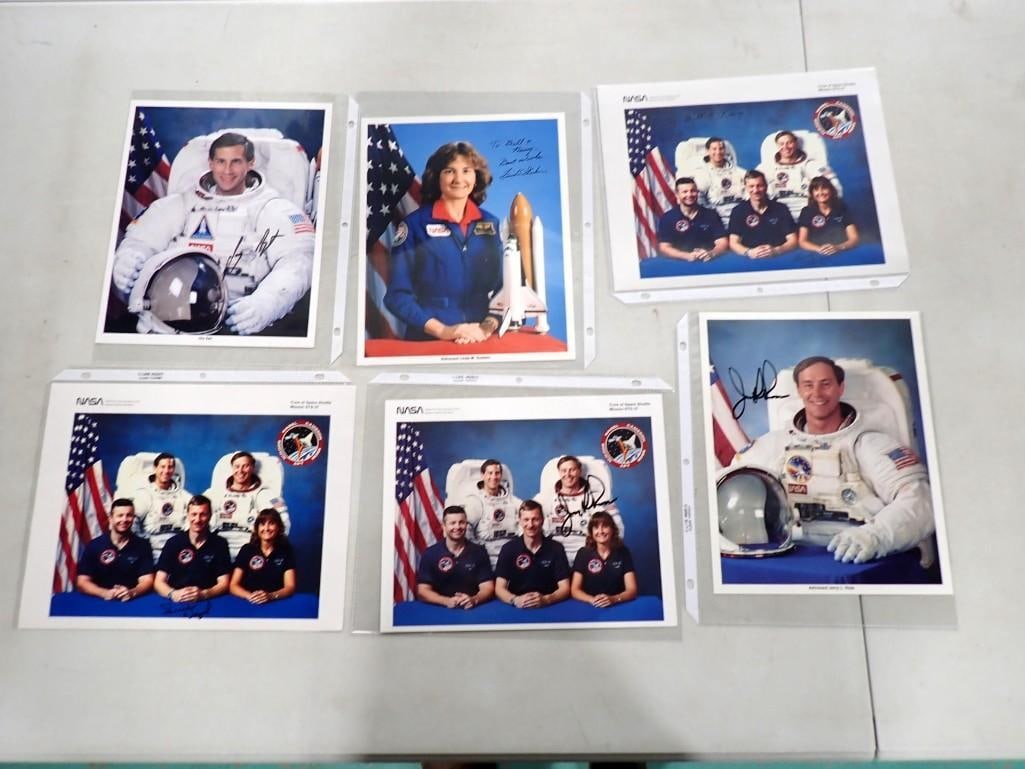 NASA Space Shuttle Mission STS-37 Crew Photos w/ Autographs, etc. Compton Gamma Ray Observatory Mis (1 of 12)