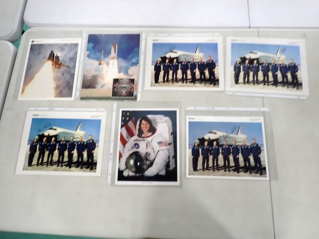 NASA Space Shuttle Mission STS-49 Crew Photos w/ Autographs, etc First Endeavour Flight and only 3 P (1 of 13)