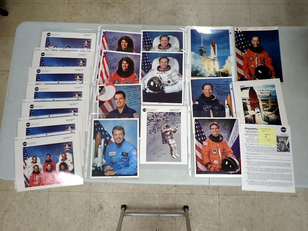 NASA Space Shuttle Mission STS-64 Crew Photos w/ Autographs, etc. Richards, Hammond, Lineger, Helms, (1 of 18)