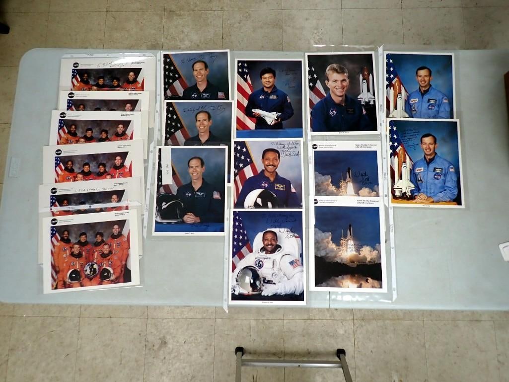 NASA Space Shuttle Mission STS-72 Crew Photos w/ Autographs, etc. Duffy, Jett, Chiao, Scott, Wakata,: NASA Space Shuttle Mission STS-72 Crew Photos w/ Autographs, etc. Duffy, Jett, Chiao, Scott, Wakata, Barry . No COAs - All pictures are considered part of the description and should be examined carefu