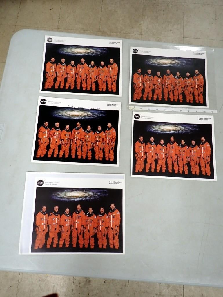 NASA Space Shuttle Mission STS-103 Crew Photos w/ Autographs, etc. Hubble Mission . last of the 1990: NASA Space Shuttle Mission STS-103 Crew Photos w/ Autographs, etc. Hubble Mission . last of the 1990s . Brown, Scott Kelly (First Flight), Grunsfeld, Clervoy, Foale, Smith, Nicollier . No COAs - All p