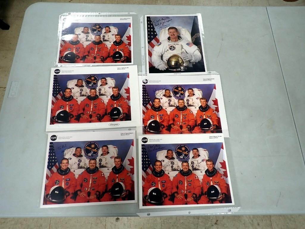 NASA Space Shuttle Mission STS-97 Crew Photos w/ Autographs, etc. ISS Solar Array Mission Jett, (1 of 7)