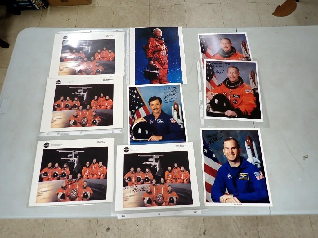 NASA Space Shuttle Mission STS-105 Crew Photos w/ Autographs, etc. ISS Mission. Horowitz, Sturckow,: NASA Space Shuttle Mission STS-105 Crew Photos w/ Autographs, etc. ISS Mission . Horowitz, Sturckow, Forrester, Barry . Culberston, Usachov, Tyurin, Voss, Dezhurov, Helms - No COAs - All pictures are