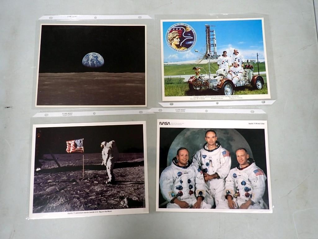 NASA Apollo Photos Featuring Neil Armstrong, Michael Collins and Buzz Alrdrin, Apollo 17 Crew (1 of 5)