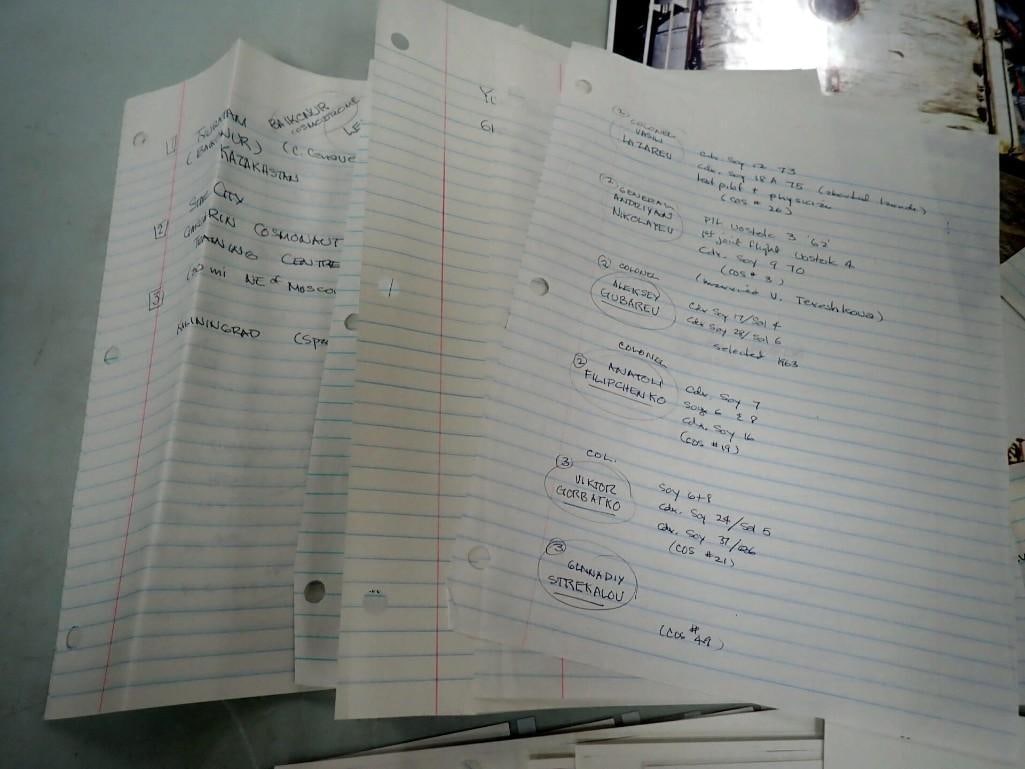 Russian / Soviet Space Program Ephemera, Mission Patch Sticker, Articles, etc. - 2