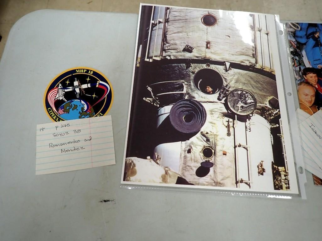 Russian / Soviet Space Program Ephemera, Mission Patch Sticker, Articles, etc. - 3