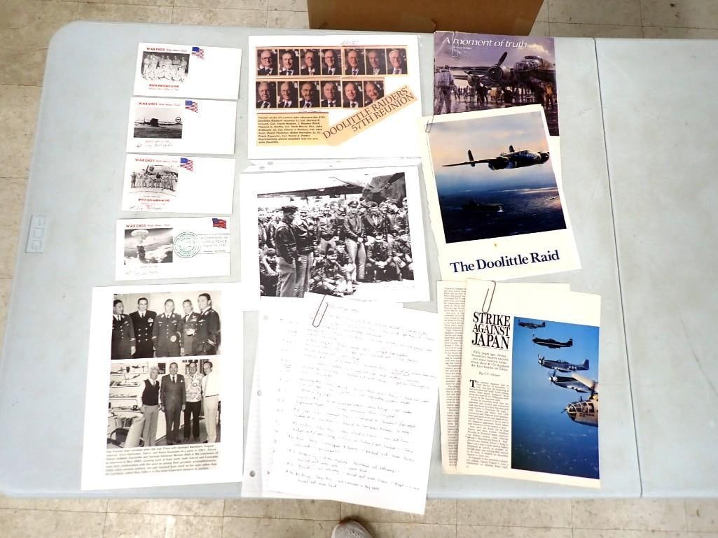 WWII Doolittle Raid First Day Issue, Ephemera, Etc. (1 of 8)