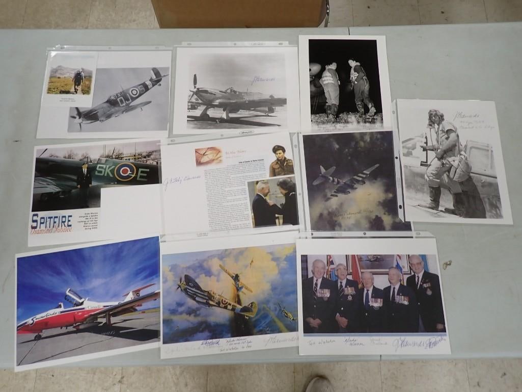 WWII RAF Pictures, Autographs, etc. - No COAs (1 of 8)