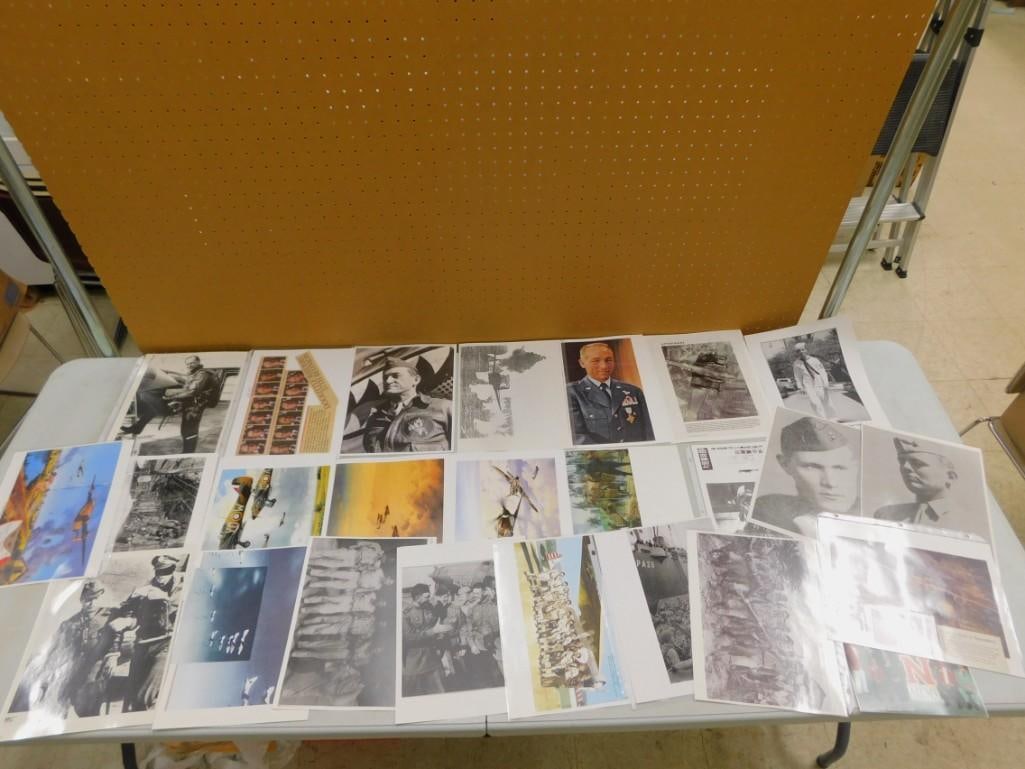 Assorted WWII Pictures, Ephemera, etc. Lots of it, some with signatures, but No COAs (1 of 20)