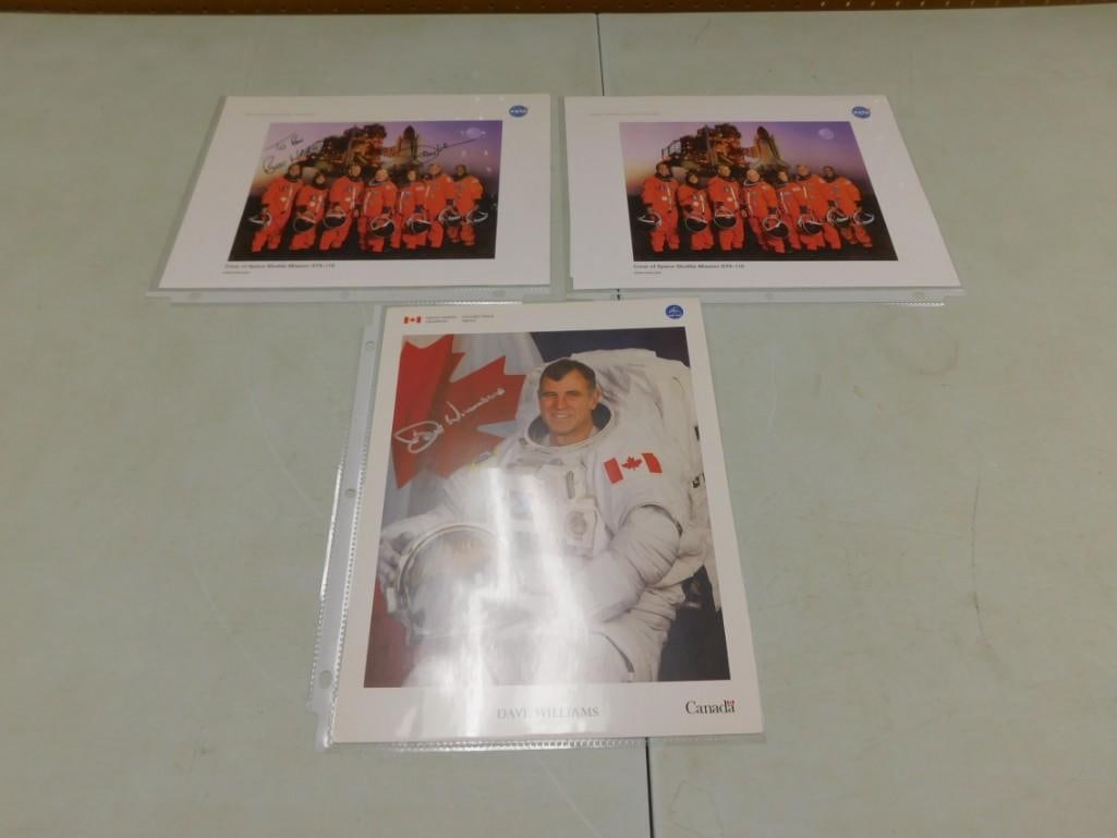 NASA Space Shuttle Mission STS-118 Crew Photos, Autographs, Ephemera, etc. No COAs (1 of 12)